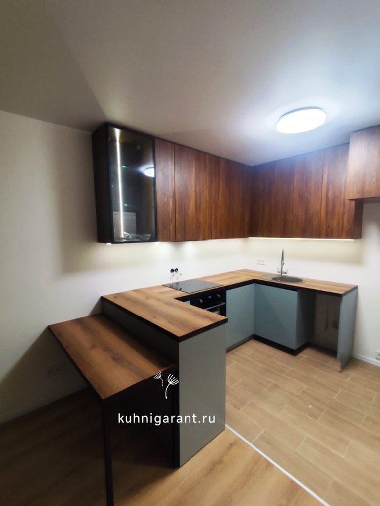 кухня Хвоя 3 двухст.пластик