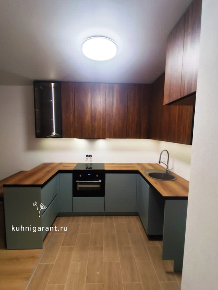 кухня Хвоя 3 двухст.пластик