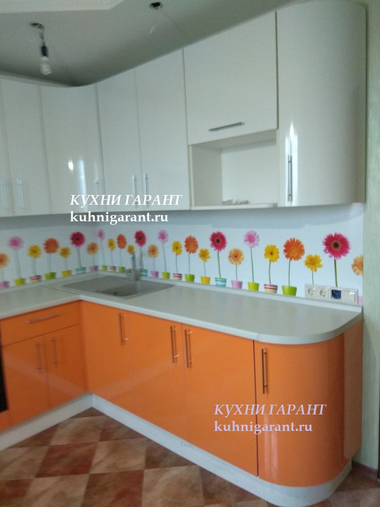 кухня Оранжевый рай