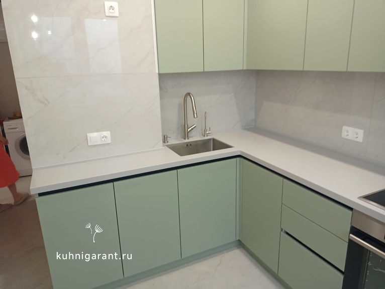 кухня Кухня эмаль салатовая