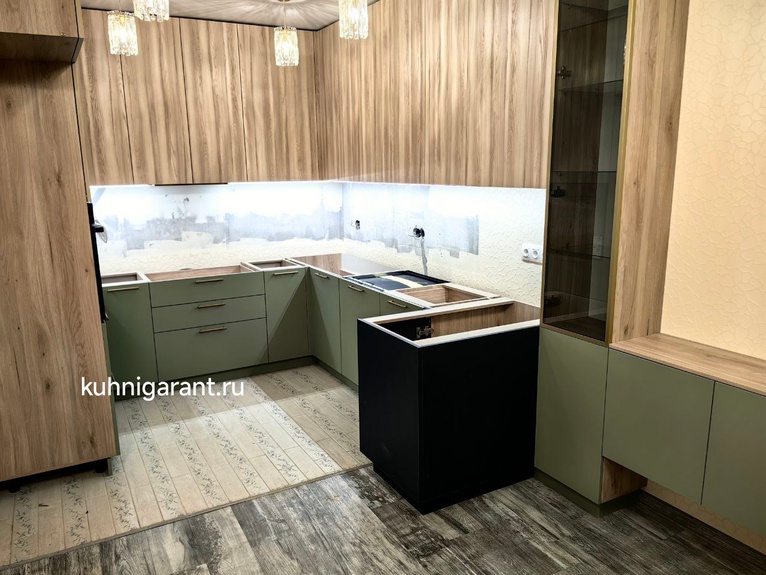 кухня Хвоя 4 AGT-supramat+двухст.пластик